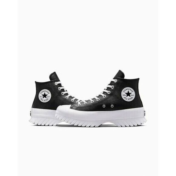 Converse Chuck‎ Taylor All Star Lugged 2.0 Hi Sneaker Black/Egret/White A03704C - Picture 7 of 7